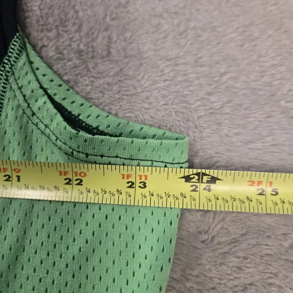 Nike Pro Combat Dri-FIT Fitted Sleeveless Compression Shirt Green Black Men 2XL - Picture 6 of 7